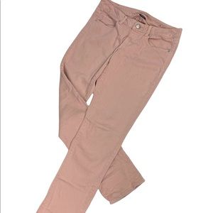 American Eagle pink skinny stretch jeans size 6